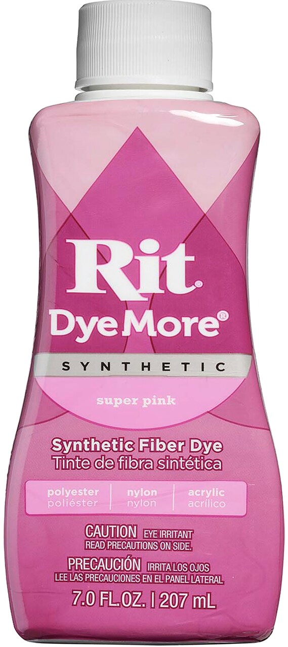 Rit Dye More Synthetic 7Oz-Super Pink